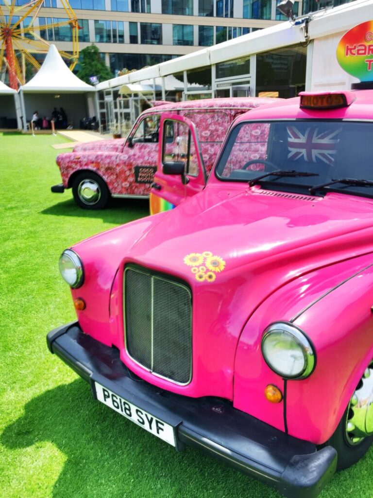 Pink Taxi Photo Booth
