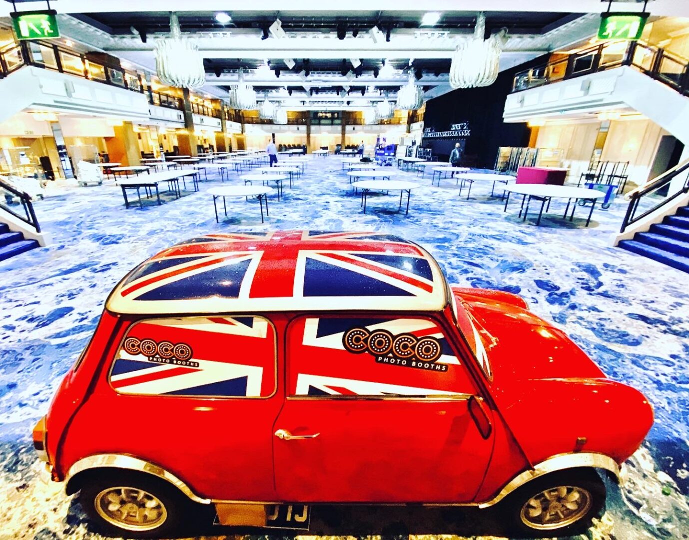 mini car photo booth park lane great room