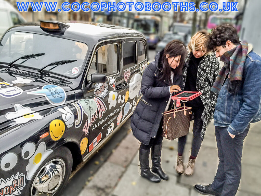 Taxi Photo Booth London