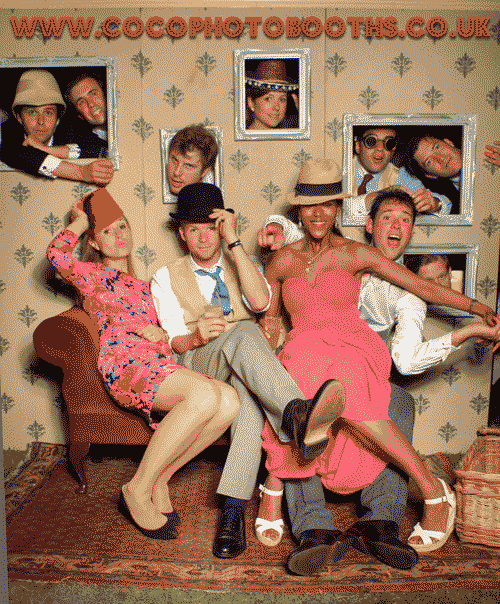 Vintage Wall Photo Booth
