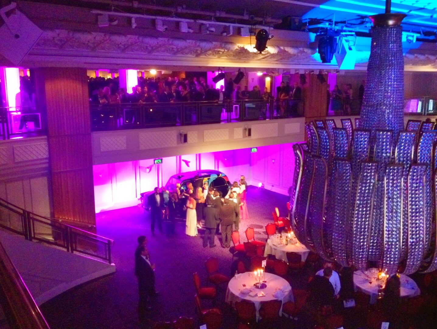 london taxi photo booth in the great room park lane