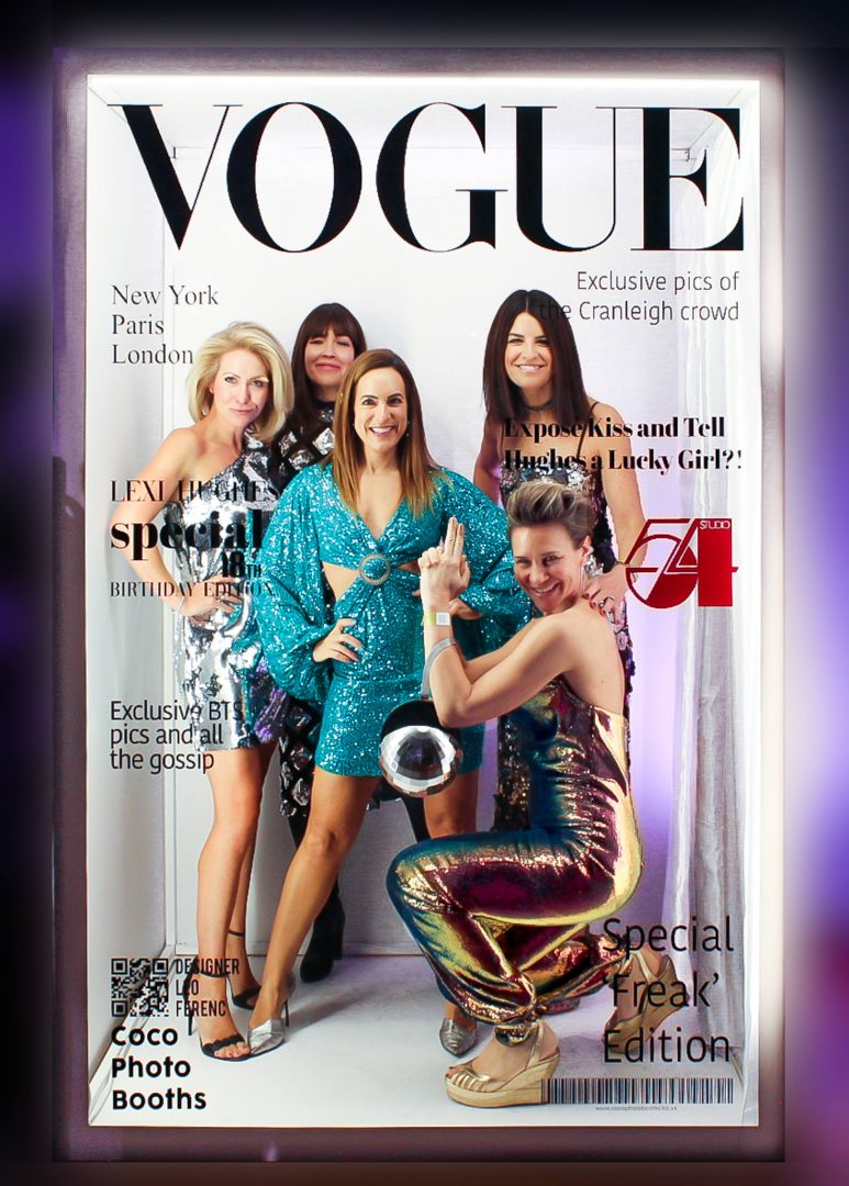 Vogue Magazine Cover Booth