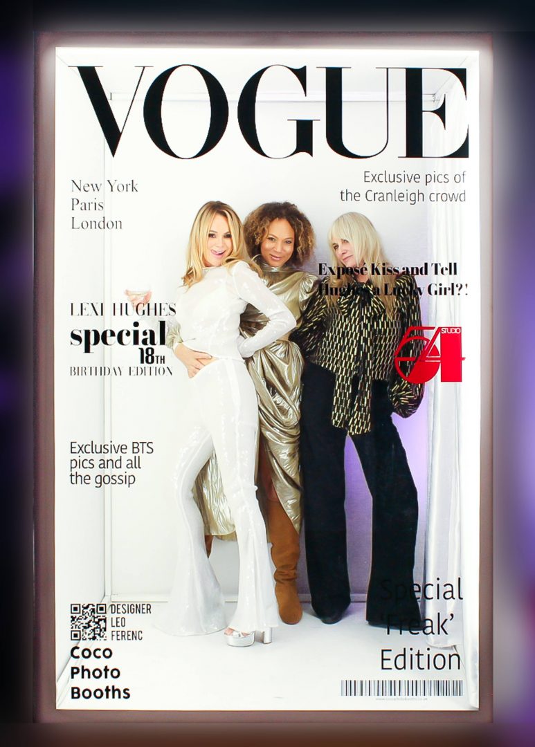 Vogue Magazine Cover Booth