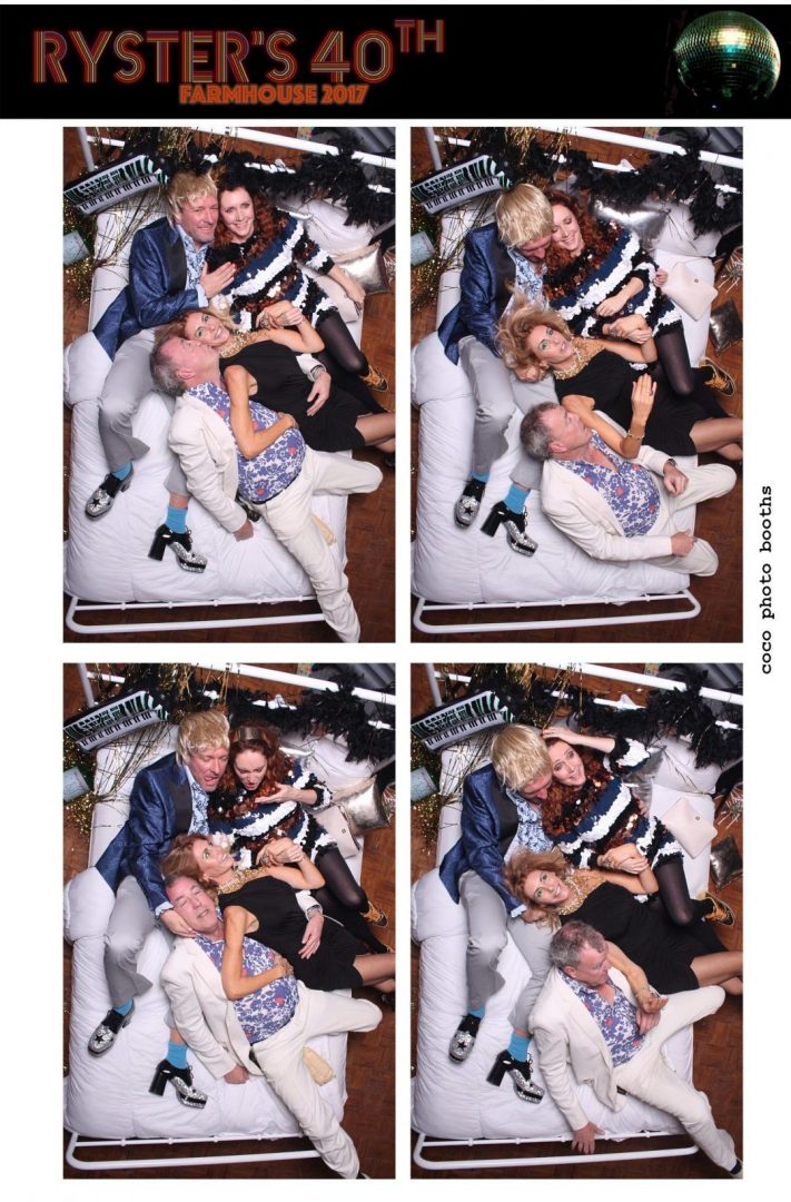 jeremy clarkson bed photo booth event soho house